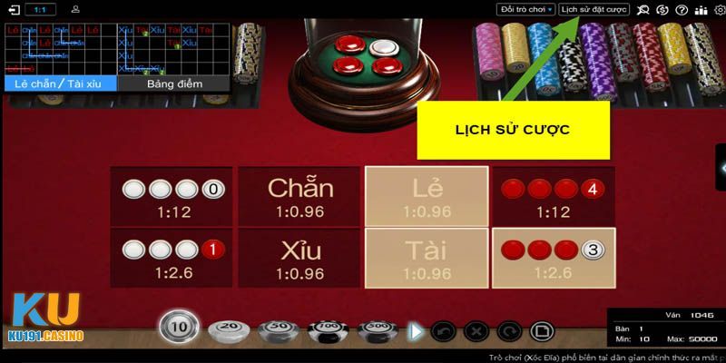 Game có 8 cửa cược đa dạng cho bet thủ lựa chọn