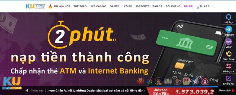 Phương thức giao dịch tại Kubet